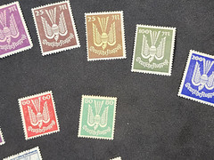 FLUGPOST German Third Reich Airmail Nazi Germany BIG 30 PC Stamp lot WWII WW2