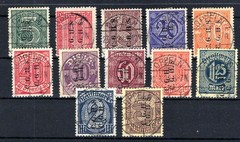 Upper Silesia DIENST 8/22VI o.18 Cancelled Official Print (GA4589