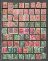 Germany lot of 72 MNH MH used stamps cancels dates Germania inflation etc