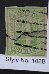 HAMBURG GERMANY SPACE FILLER DAMAGED SC#5 FOR REPAIR CV$1450