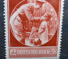 Adolf Hitler 1940 WW2 51st Birthday Stamp Third Reich Nazi Germany MNH Pfennig