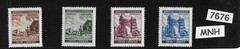 #7676 Complete MNH Stamp set / 1941 Third Reich / Prague Fair / WWII Germany