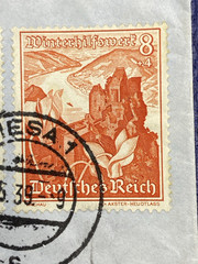 1939 Germany Semi Postal, Riesa/ Wabern to Bern Switzerland, Wartime Post.