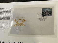 1990 German Reunification Stamps & Covers with Presentation Folder MINT