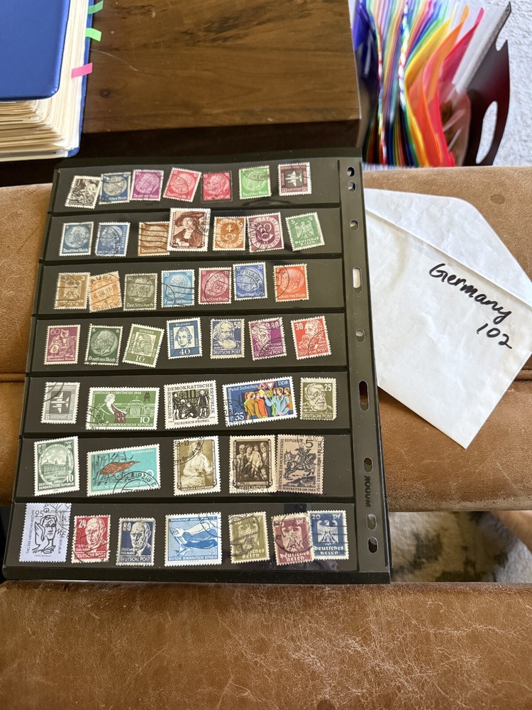 Germany German stamps from duplicate collection;… FREE SHIPPING