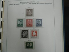 GERMANY STAMPS COLLECTION 1949 – 1977 IN SCHAUBEK ALBUM