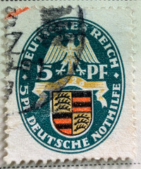 Germany Lot of 12 City Seals 1925-29 SC Range B12-B30 Semi-Postal CXL’d