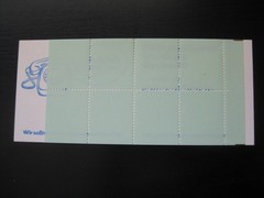 GERMANY scarce mint MNH test stamp booklet!
