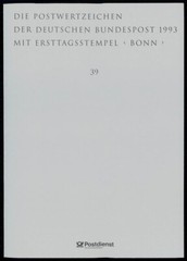 GERMANY FOLDER 1993/39 WAPPEN BLAZON RHEINLAND-PFALZ LÖWE TRIER PORTA NIGRA