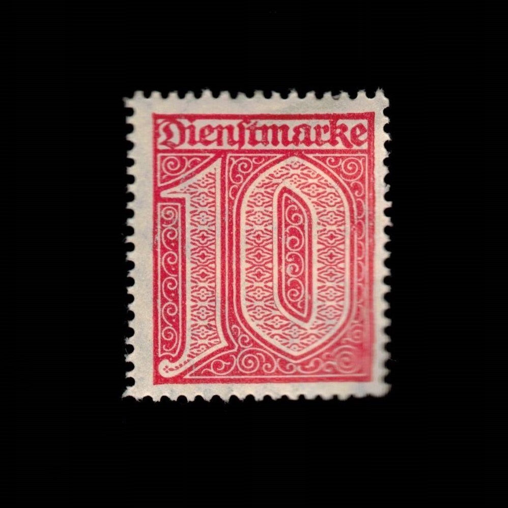 Germany, Scott O2, Official Stamp, 1920-1921, MH, 107048