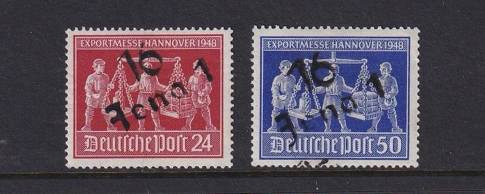 Germany Mint Stamps-Overprint JENA Sc#584-585 MLH