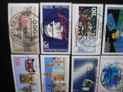 Germany 1986- Year Set of 35 Stamps, 1 Souvenir Sheet CTO & Used
