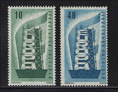 Germany Scott # 748-749 MNH Europa Issue 1956
