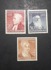 GERMANY SCOTT #B327 #B329 #B330 WELFARE ORGANIZATIONS MH SET OF 3