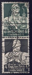 Germany – 1934 ZDMiNr. S221, 6pf+4pf Occupations (Used)