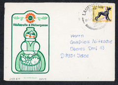DDR #1753 Great Dane Dog 25 Pf Lauenstein Special Cancel Cover 1977