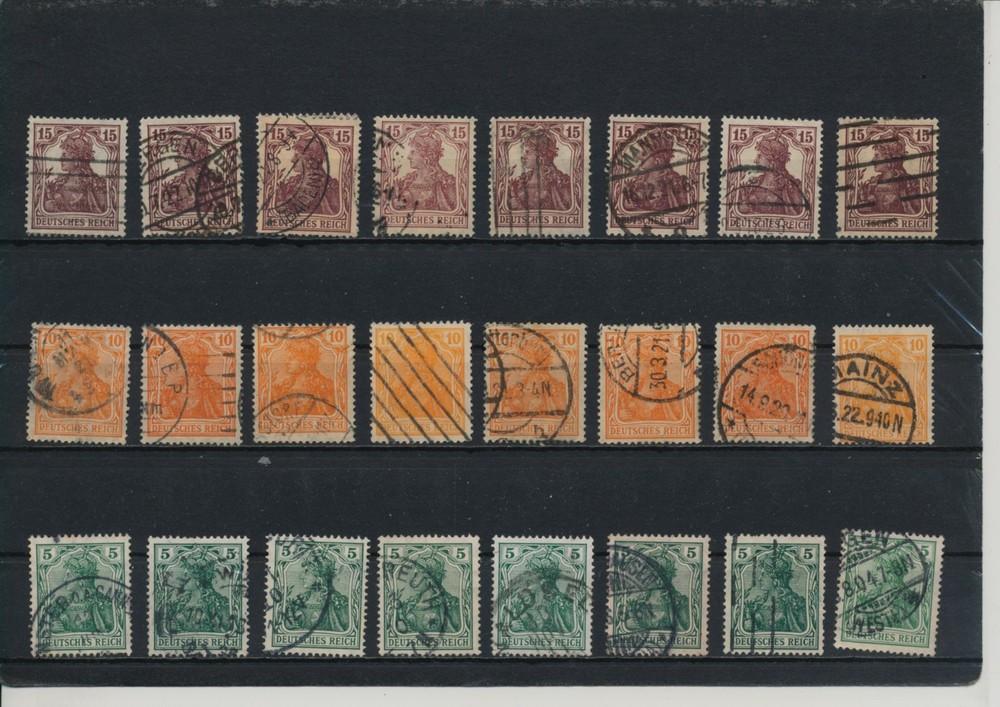 Germany, Deutsches Reich, Nazi, liquidation collection, stamps, Lot,used (BR 25)