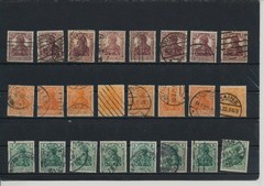 Germany, Deutsches Reich, Nazi, liquidation collection, stamps, Lot,used (BR 25)