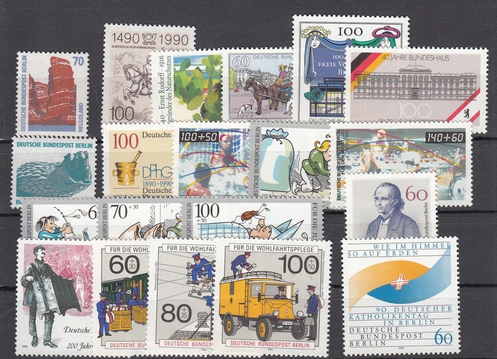 Germany Berlin 1990 complete year MNH