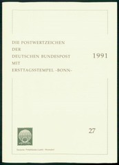 GERMANY FOLDER 1991/27 TIERSCHUTZ SEE-VÖGEL ADLER