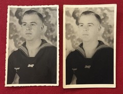 KRIEGSMARINE SOLDIER PORTRAIT LOT WWII WW2 German Military photo Postcard
