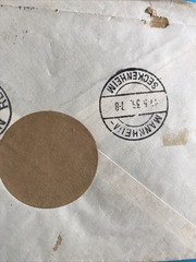 FIRST DAY COVER HINDENBURG rare!