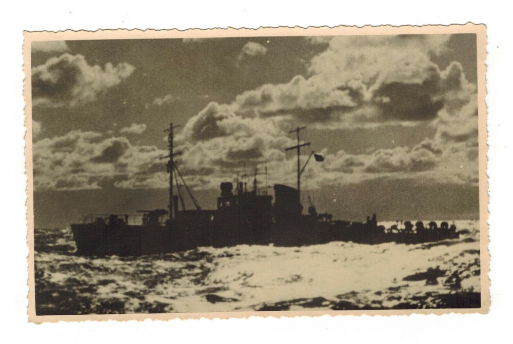 1940 Germany Kriegsmarine RPPC U Boat Feldpost Cover Submarine Postcard
