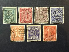 Germany # OL9 – OL15 Used 2024 Scott Catalogue Value $ 15.40