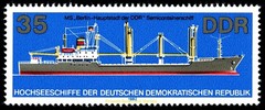 EBS East Germany DDR 1982 – Ocean-going Ships – Michel 2709-2714 – MNH**