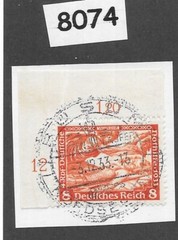Used stamp Richard Wagner Die Walkure 1933 B53 Germany Opera #8074