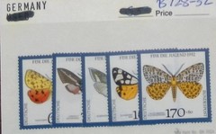 Germany 1992 ‚Für Die Jugend‘ Butterfly 170+80 Semi-Postal Stamp MNH Multi-Color
