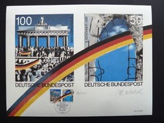ART-EDITION 1990 GERMANY 1481/1482 BERLINER MAUER PM „BERLIN“ – Ltd. 1.000!!