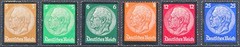 Germany, Scott 436-441, Hindenburg Black Border, 1934, MH (see scan)