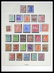 GERMANY 1945-1949 Soviet Zone MNH MH Used Berlin Lindner Album Stamp Collection