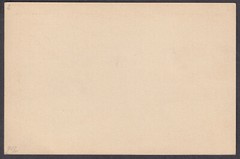 Rechspost 10pf Stationery Postcard; Marocco 10 centimos overprint; Mint