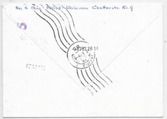 GERMANY BERLIN EXPRESS COVER 26/6/1969; SG MS B332 & 1490 125 ANNIV.BERLIN ZOO.