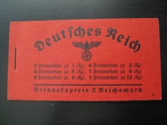 THIRD REICH Mi. #MH 36.2 scarce mint MNH stamp booklet! CV $600.00