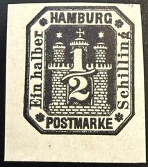 Hamburg-1959 -1.5 Shillings Coats Of Arms Cv$500