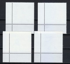 Germany 1991 MNH Mi 1499-1502 Sc B701-B704 19th century sports images /plates **