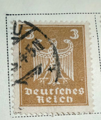 Germany Lot of 19 Stamps – 1924-28 (Scott Catalog 330-349) – RARE ITEMS in LOT!