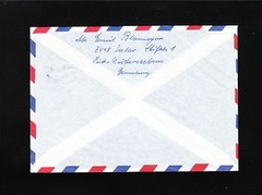 Germany 60p Heuss 1952 Uslar Air Cover to USA 4t