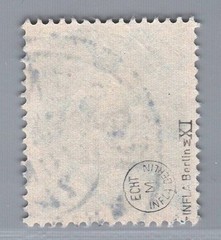 German Reich Michel No. 126 AF XI stamped and inspected