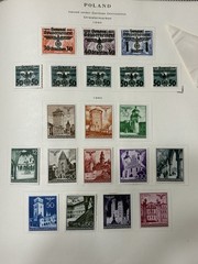 German Occupation Poland GeneralGouvernement WWII Stamps MLH Over 70+ Stamps