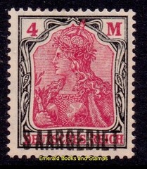 EBS Germany SAAR 1920 – Germania – Michel 49 – MH* – cv $18.00 – (h1