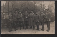 ✔️ GERMANY REICH WWI SOLDIERS EXCELLENT RARE AGED MILITARY POSTCARD