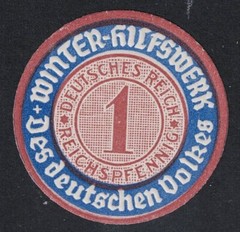 Germany Winter Olympics Poster Stamp Mint Never Hinged 1pf – S25894