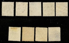 Germany Used Michel #45 Shade Study 15 Stamps w/ 6 Signed