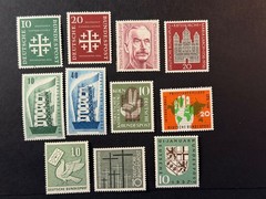 Germany # 744 – 754 MNH 2024 Scott Catalogue Value $ 25.35