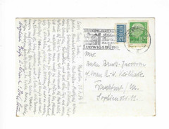 GERMANY 1954 Picture Post Card sent from Stuttgart to Frankfurt – Slogan Cancel