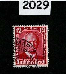 Used Stamp Sc 471 Mercedes Benz Berlin Germany auto show 1936 #2029